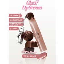 Clio Dolgun Görünüm Kazandıran, Parlak, Besleyici, Renkli Dudak Serumu Clıo Glaze Lip Serum 07 Sea Salt Milk