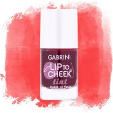 Gabrini Dudak ve Yanak Tınt Mercan Kırmızısı