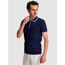 Cacharel Lacivert Slim Fit Kazak 50326034 VR033