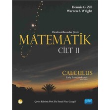 Kitap Bulut Matematik Cilt 2 Calculus: Calculus Early Transcendentals