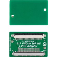 Weko LCD Panel Flexi Repair Kart 51P Fhd To 30P Hd Lvds To Fpc Sam Fhd To Lg Hd QK0807B