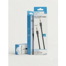 Acl Aura Akse 3.5mm Örgülü Aux Ses Kablosu (1 Metre)