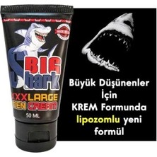 Bezos Asimox Bigshark Large Men Cream 50ML-PENIIS Büüyütüücü Cream Lipozomlu Formül