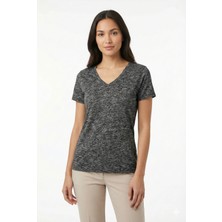 Prolet V Yaka Kadın T-Shirt