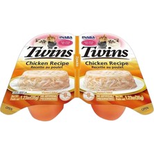 Inaba Twins Tavuklu Kedi Ödül Jölesi 2 x 35 gr