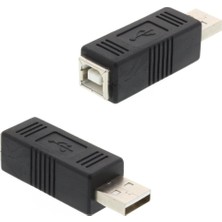 Powermaster USB Erkek Yazıcı Dişi Çevirici Jack PM-2733
