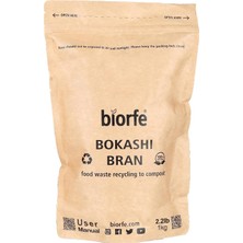 Biorfe Bokashi Kepeği 1 Kg, Iç ve Dış Mekan Kompost Kovaları Için Hızlı ve Kolay Kompost Başlatıcı