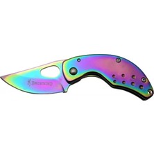 ALK Browning 3-1 Çakı Gökkuşağı Mini 12 cm Manuel, Kemerlikli