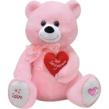 Canarino 1045P Sl Tıkıl Ayı 65 cm Pembe