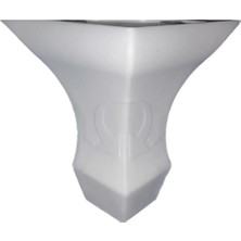CATEKSSS 10 cm Koç Lükens Ayak Beyaz (1 Adet)