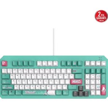 Asus RA09 Tuf Gamıng K3 Gen Iı Mıku/rd/tr/pbt Red Swıtch Aura Sync Rgb IP57 Mekanık Gamıng Klavye