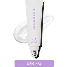 Cream Co. Nemlendirici Parlatıcı 3in1 Lip Balm | Dudak Bakım | Original Şeffaf | Hyaluronik Asit Seramid