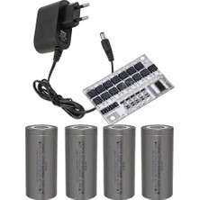 4 Adet Orion Lifepo4 Pil ve 4s 80 Amper Bms. ve 15V 1A Adaptör