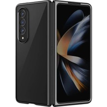 ALK Mey Ithalat®  Samsung Galaxy Z Fold 4 Kılıf Fold Element Kapak - Siyah