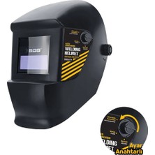 SGS1271 Colormatik Ayarlı Baş Kaynak Maskesi Otomatik Kararan