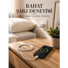 ALK Usb-A To Type-C Şarj Kablosu 2 Metre Uzun Kablo - Lisinya
