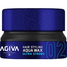 Agiva Agıva Wax 155ML 02 (Ultra Strong) Mavi