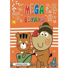 ALK Mega Boyama Turuncu Kitap