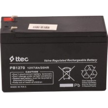 ALK Ttec 12V 7 Ah Kuru Bakımsız Akü