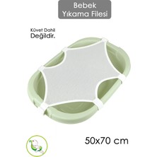 Meleni Baby Bebek Yıkama Filesi - Küvetlere Uyumlu Bebek Banyo Filesi Bebek Küvet Filesi