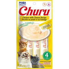 Ciao Churu Cream Tavuklu ve Peynirli Ödül Kreması 4 x 14 gr