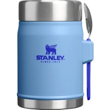 Stanley Klasik Paslanmaz Çelik Yemek Termosu Kaşıklı Blue Sky 0,40 Litre