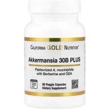 California Gold Nutrition, Akkermansia 30B Plus With Berberine Phospholipid Matrix, And Oea, 60 Veggie Capsules