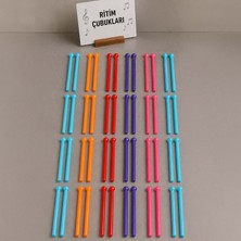 Midex TFK-23-24X Örf Aletleri Seti Davul Tokmağı 23 cm Ritim Çubuğu Paketi Karbon Fiber Toptan Paket-3 (24 Çift)