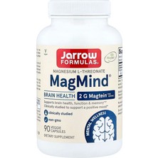 Jarrow Formulas, Magmind®, Brain Health, 90 Veggie Capsules (48 Mg Per Capsule)