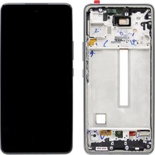 Mosgoo Samsung A536 A53 LCD Ekran Kasalı OLED - Beyaz