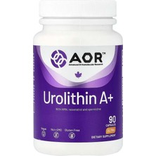 Belirtilmemiş Advanced Orthomolecular Research Aor, Urolithin A+, 90 Capsules