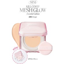 Clio Nemli Bitiş Sunan Clıo Kill Cover Mesh Glow Essential Cushion Mini (23N Ginger) SPF50+ Pa++++