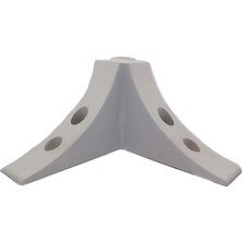 CATEKSSS 10 cm Spil Ayak Beyaz (1 Adet)