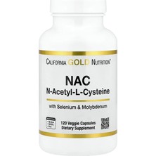 California Gold Nutrition, N-Acetyl L-Cysteine With Selenium & Molybdenum, 120 Veggie Capsules