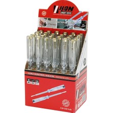 Lüks Kontrol Kalemi - Yıldız Uç - Çelik C45 - 110-250 V