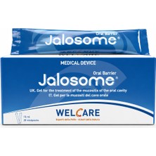 Jalosome Ağız İçi Bariyer Jel 20 x 10 ml – Ağız Mukozası Koruyucu ve Nemlendirici Oral Jel