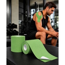 Dyzstar Kinezyo Bandı Spor Diz Omuz Bel Kas Ağrısı Için Esnek Kinesio Teyp Fizyoterapi 5cm x 5m Destek