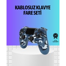 ALK Şarjlı Kablosuz Ps4 Oyun Kolu Titreşimli Hassas Kontrol - Lisinya