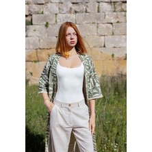 Arinna Otantik Botanical Totem Pensli Pantolon –natural