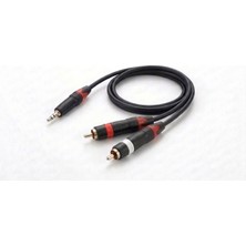 Pawer- 2*rca- 3,5mm Stereo Kablo 1,5 Metre- Standart Kalite