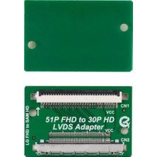 Weko LCD Panel Flexi Repair 51P Fhd To 30P Hd Lvds Lvds To Fpc Lg In Samsung Out QK0806B