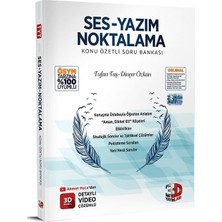 3D Yayınları Yks Tyt Ses, Yazım Noktalama Konu Özetli Soru Bankası 3D Yayınları