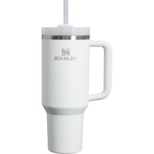 Stanley Quencher H2.0 Flowstate Pipetli Termos Bardak 1.18 Litre - Beyaz (Frost) | Paslanmaz Çelik