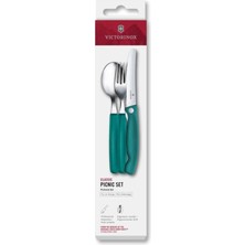 Victorinox 6.7194.3FC1 Swiss Classic 3lü Piknik Seti, Yeşil