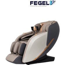Fegel FG-373 4D Zero Gravity Sesli Komutlu Isıtmalı Bluetooth Masaj Koltuğu