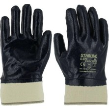 Starline 1 Çift Petrolcü Eldiven E-370 4/4 Kaplı 4111 10 (Xl) No
