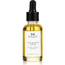 Raqun Kaş & Kirpik Serumu 30 ml %100 Doğal Içerik