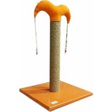 Bezos Ince Kedi Tırmalama Tahtası 50 cm Turuncu