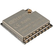 OEM ESP-07S Wifi Modülü ESP8266 Çip Setli Harici Anten Girişli Kablosuz Haberleşme Kartı