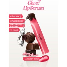 Clio Dolgun Görünüm Kazandıran, Parlak, Besleyici, Renkli Dudak Serumu Clıo Glaze Lip Serum 05 Cherry Bomb